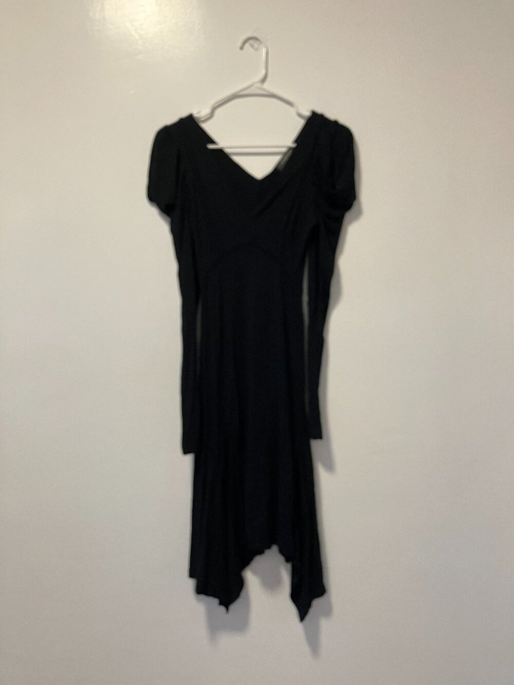 Allsaints asymmetrical long sleeve dress size 2